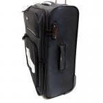 Touareg 6114 L Fekete Unisex Puhafedeles bőrönd