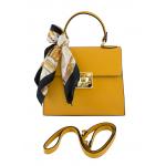 Bags and more Anett Ősz sárga Női Bőr Kézitáska