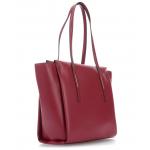 Calvin Klein Frame Large Shopper Bordó Női Válltáska
