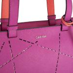 Calvin Klein Sofie Perforated Large Tote Rózsaszín Női Divattáska