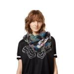 Desigual Foulard Rectangle Troy Fekete Női Kendő-Sál