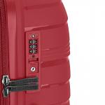 Gabol Kiba 4 Kerekes Piros Közepes Bővíthető Bőrönd