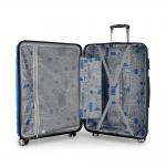 Gabol Shibuya 77 cm Kék Keményfedeles bőrönd