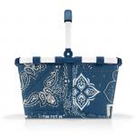 Reisenthel Carrybag Frame Bandana Blue Bevásárlókosár