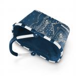 Reisenthel Carrybag Frame Bandana Blue Bevásárlókosár