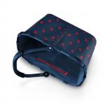 Reisenthel Carrybag Frame Mixed Dots Red Bevásárlókosár