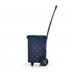 Reisenthel Carrycruiser Frame Mixed Dots Red Bevásárlókocsi