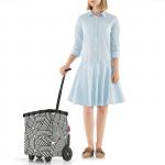 Reisenthel Carrycruiser Zebra Fekete - Fehér Bevásárlókocsi