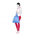Reisenthel Mini Maxi Shopper Azure Dots Kék Bevásárlótáska