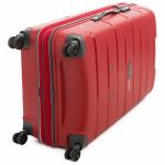 Roncato Flight DLX Bővíthető Piros Nagy bőrönd