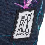 The Pack Society Classic Backpack Dark Blue Jungle Allover Sötét kék Női Hátizsák