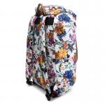 The Pack Society Premium Backpack Multicolor Flower Allover Fehér Unisex Hátizsák