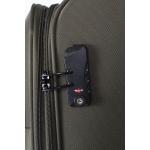 Touareg 6114 L Fekete Unisex Puhafedeles bőrönd